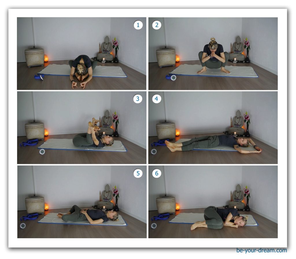 Yin Yoga Leber Sequenz