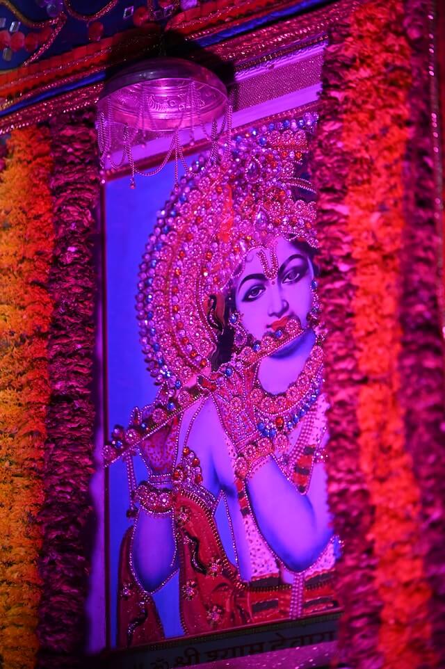 Krishna mit Bansuri