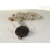 Mala 108 Perlen Kette transparent grau