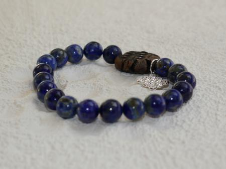 Armband Yin - Wasser 水 Sodalith