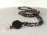 Mala 108 Perlen Kette braun schwarz